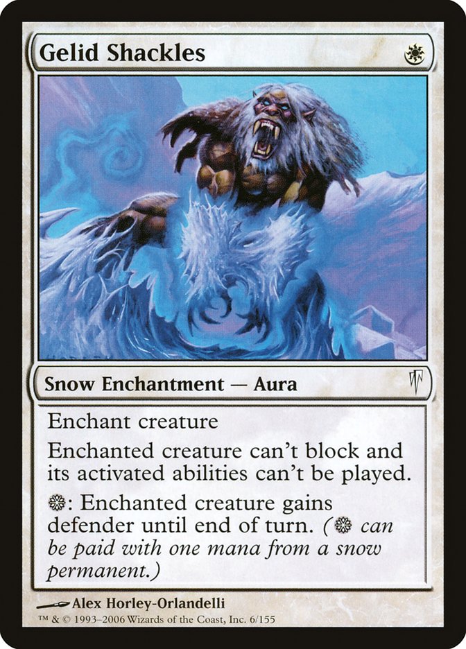 Gelid Shackles - Foil