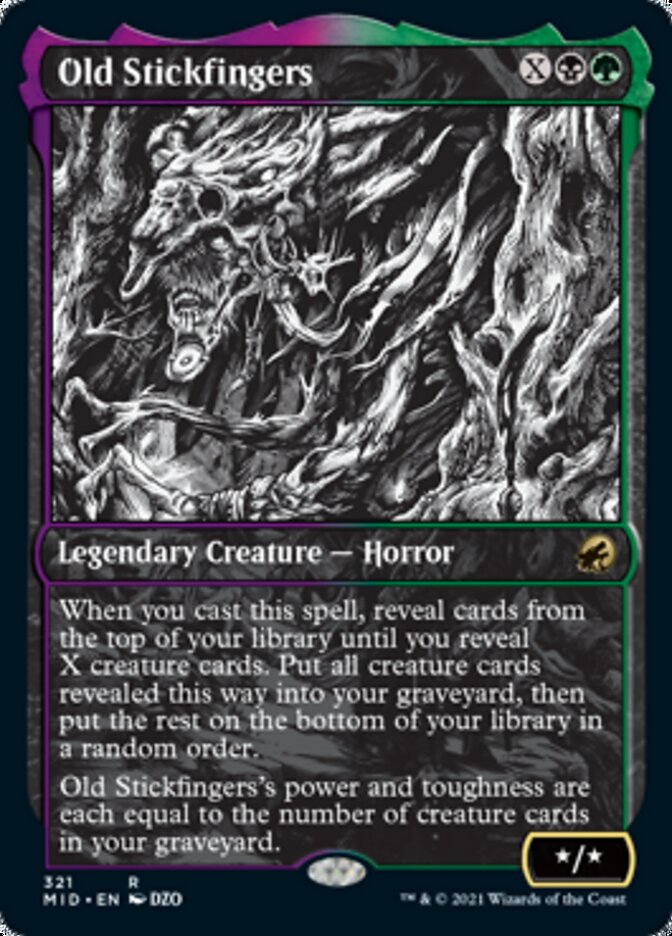 Old Stickfingers - Foil