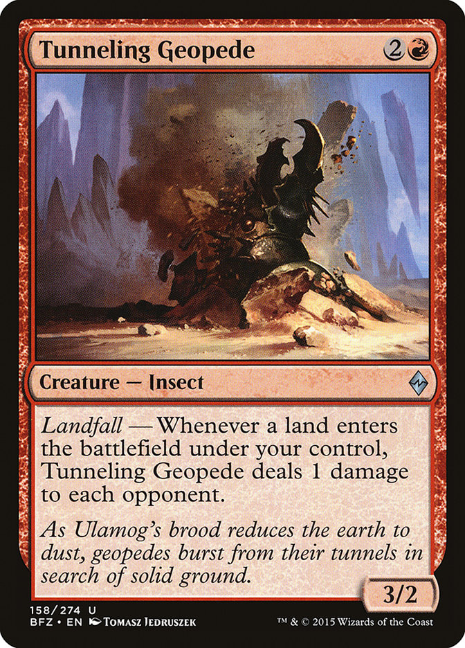 Tunneling Geopede - Foil