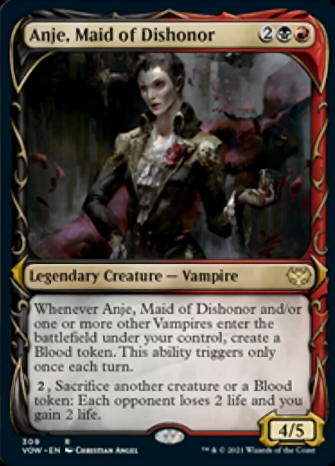 Anje, Maid of Dishonor - Foil