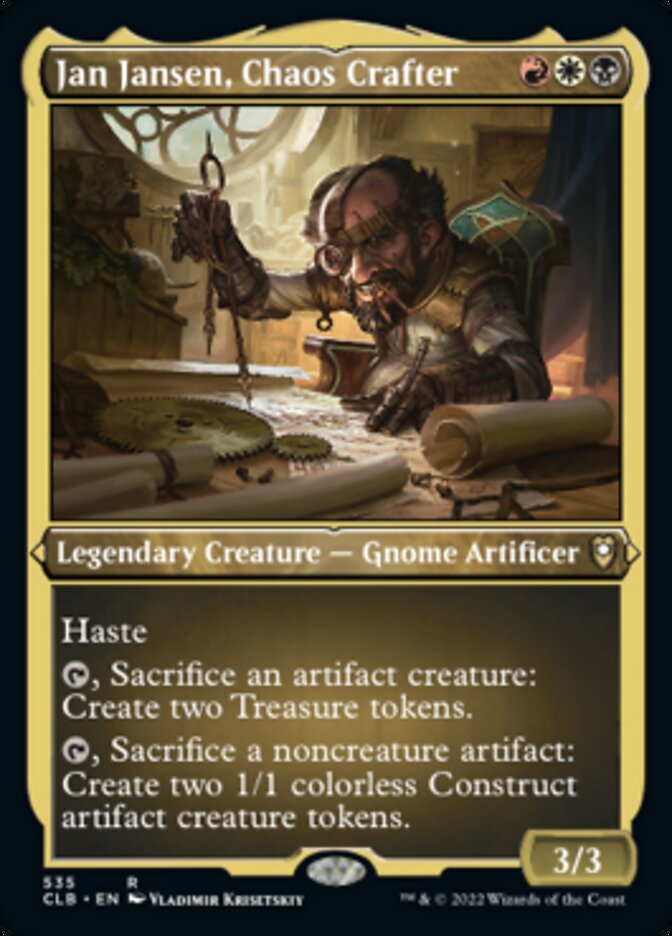 Jan Jansen, Chaos Crafter - Foil
