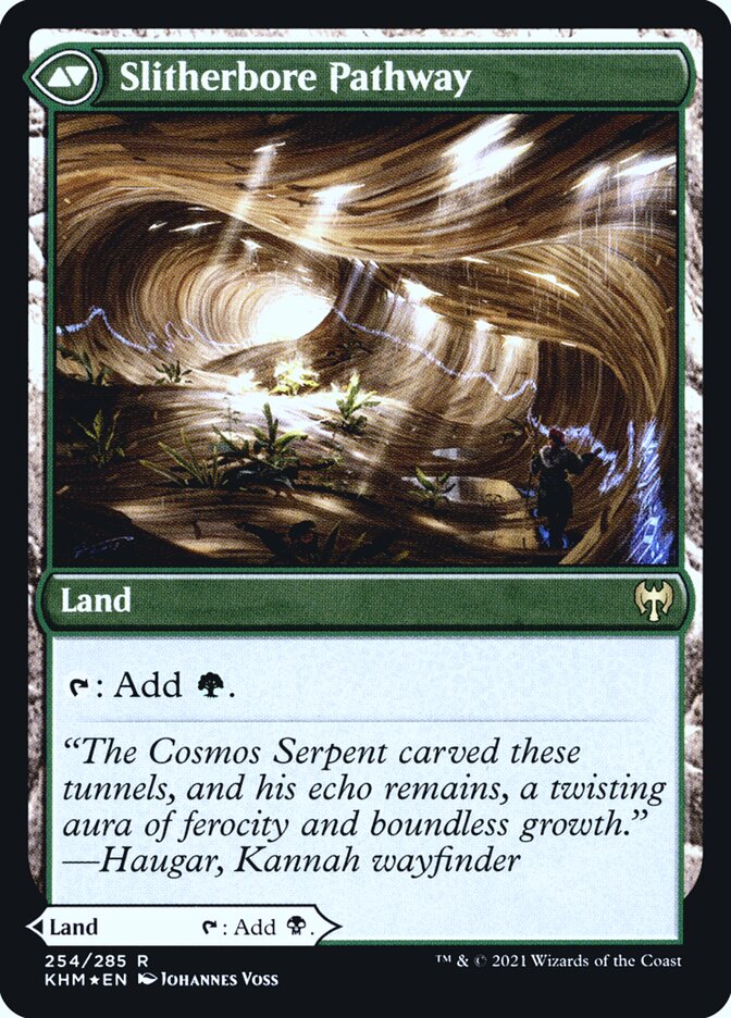 Darkbore Pathway // Slitherbore Pathway - Foil