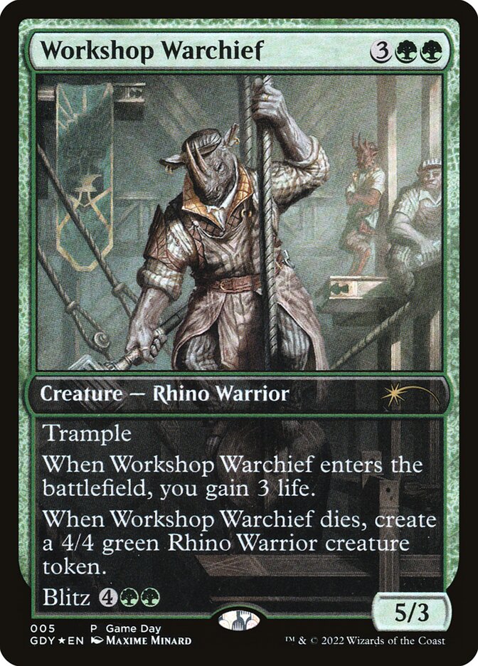 Workshop Warchief - Foil