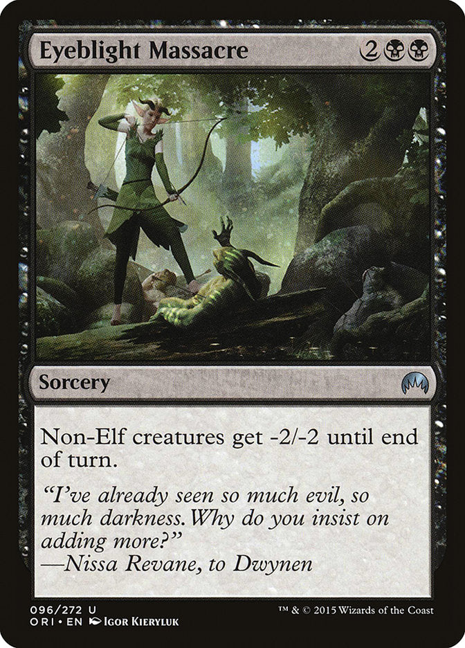 Eyeblight Massacre - Foil