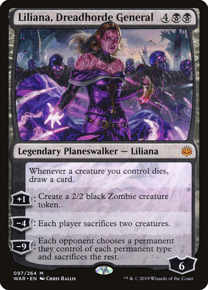 Liliana, Dreadhorde General - Foil