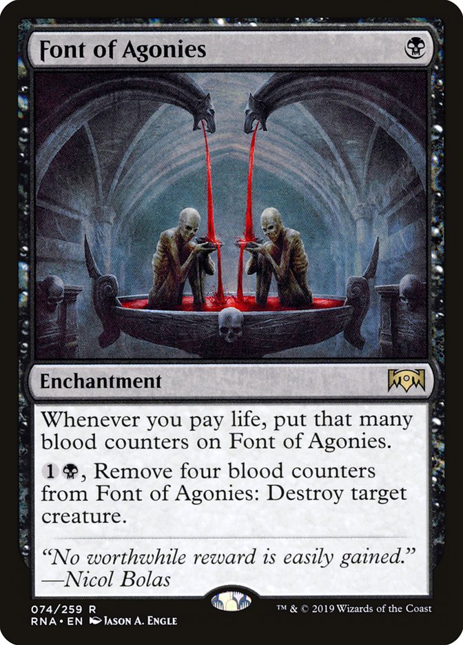 Font of Agonies - Foil
