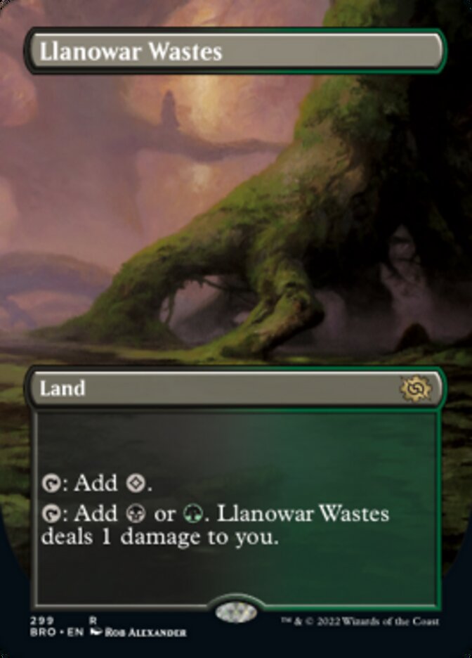 Llanowar Wastes - Foil