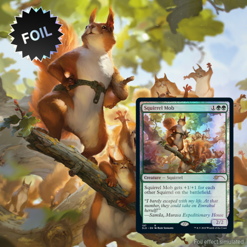 Magic: The Gathering - Secret Lair - We Hope You Like Squirrels