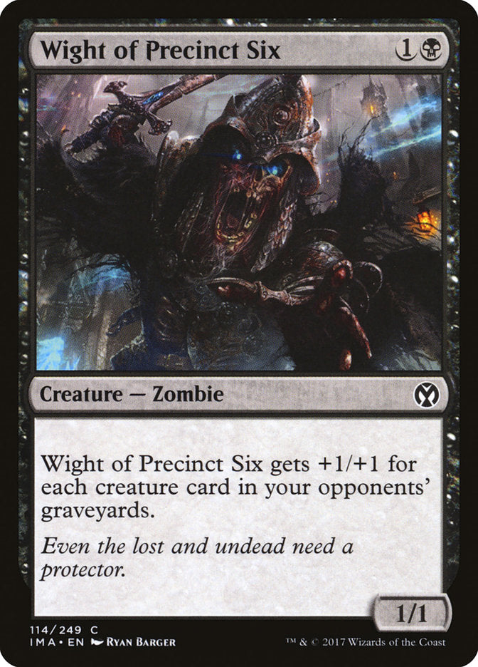 Wight of Precinct Six - Foil