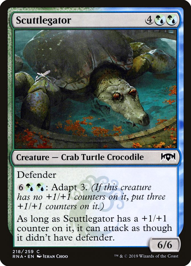 Scuttlegator - Foil