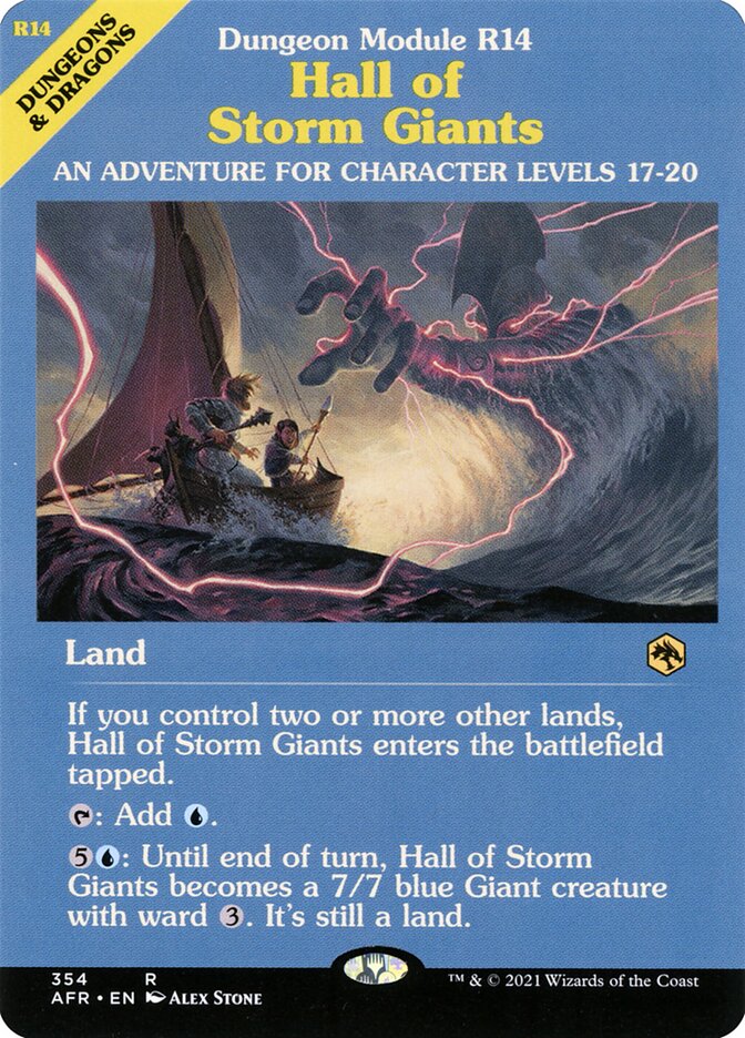 Hall of Storm Giants - Foil