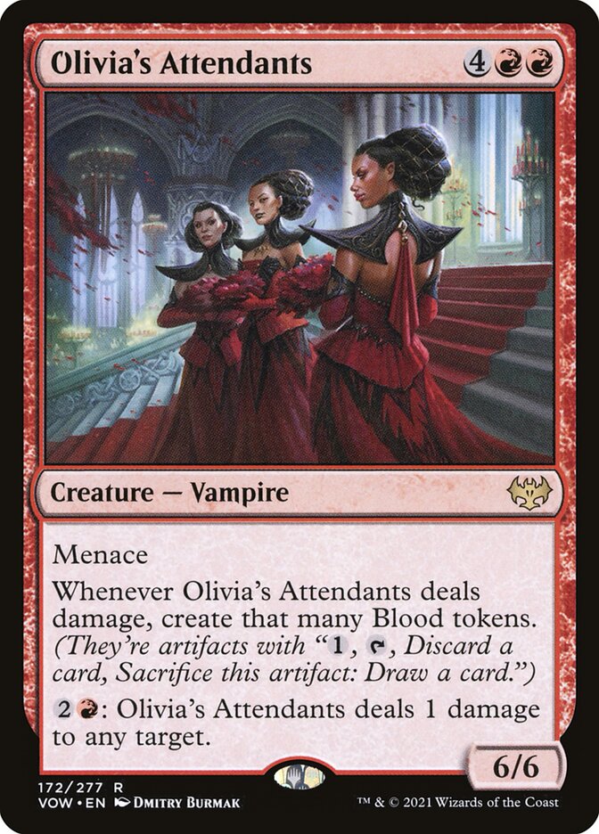 Olivia's Attendants - Foil