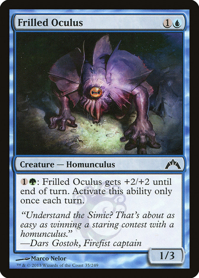 Frilled Oculus - Foil