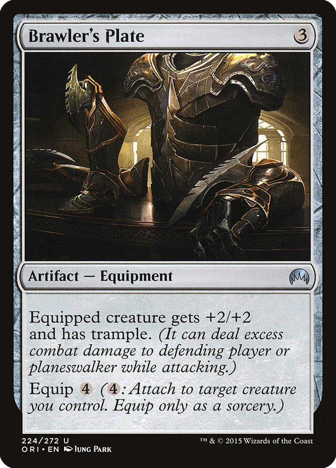 Brawler's Plate - Foil