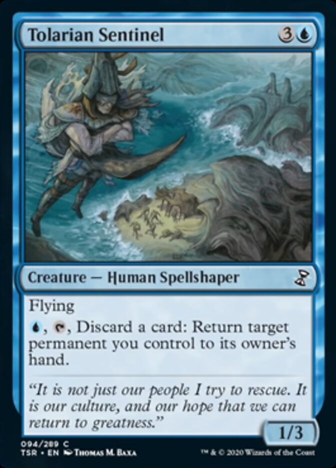 Tolarian Sentinel - Foil