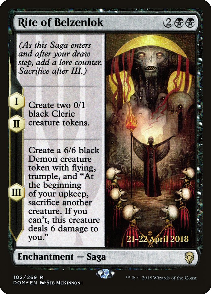 Rite of Belzenlok - Foil