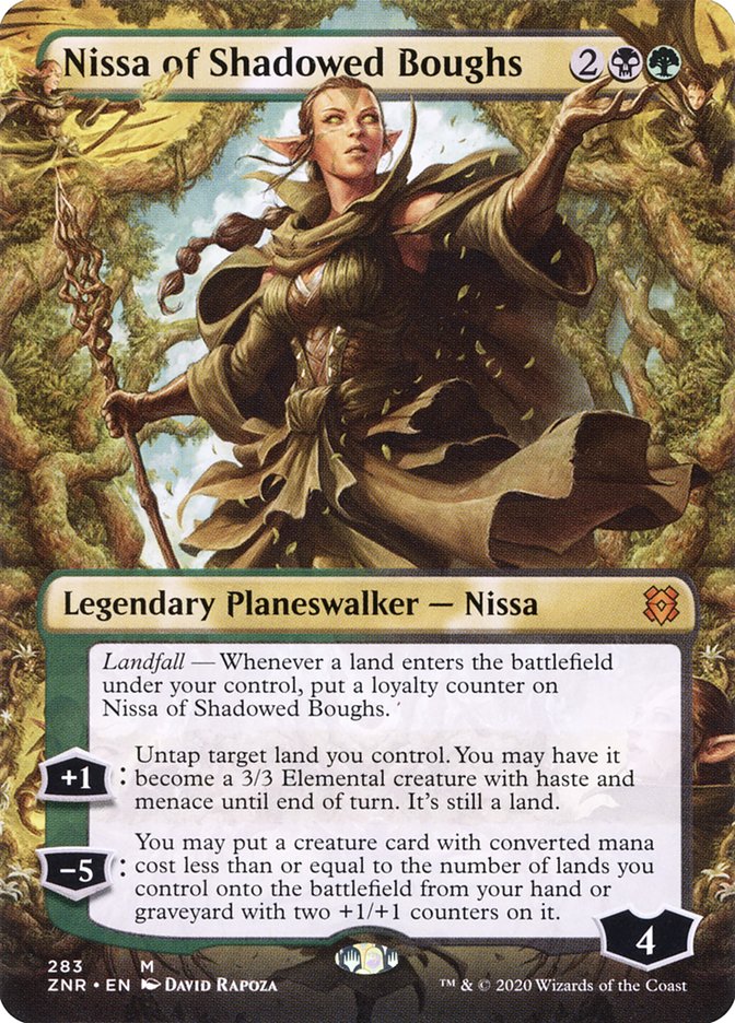 Nissa of Shadowed Boughs - Foil