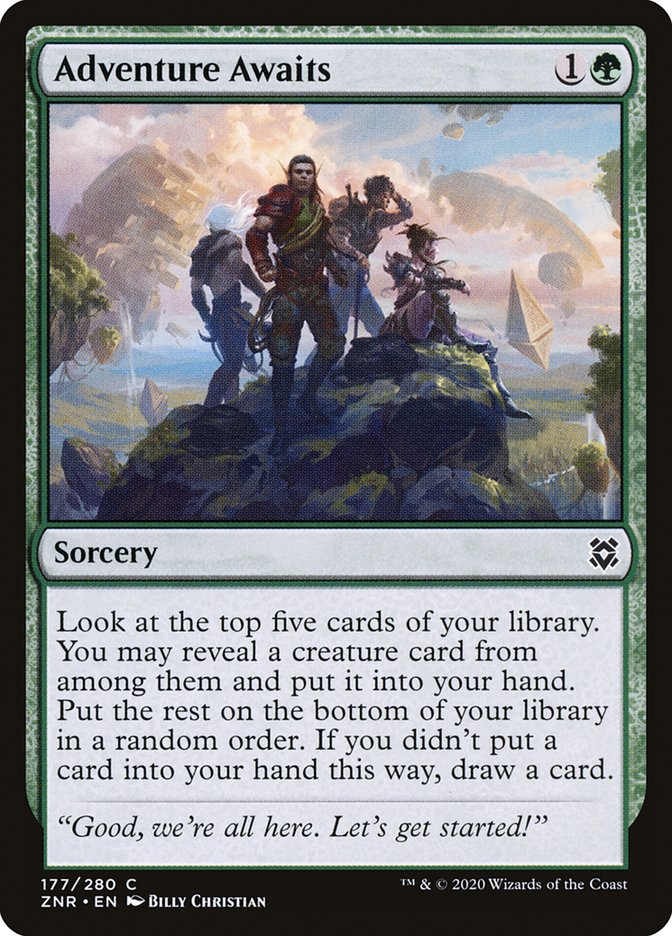 Adventure Awaits - Foil