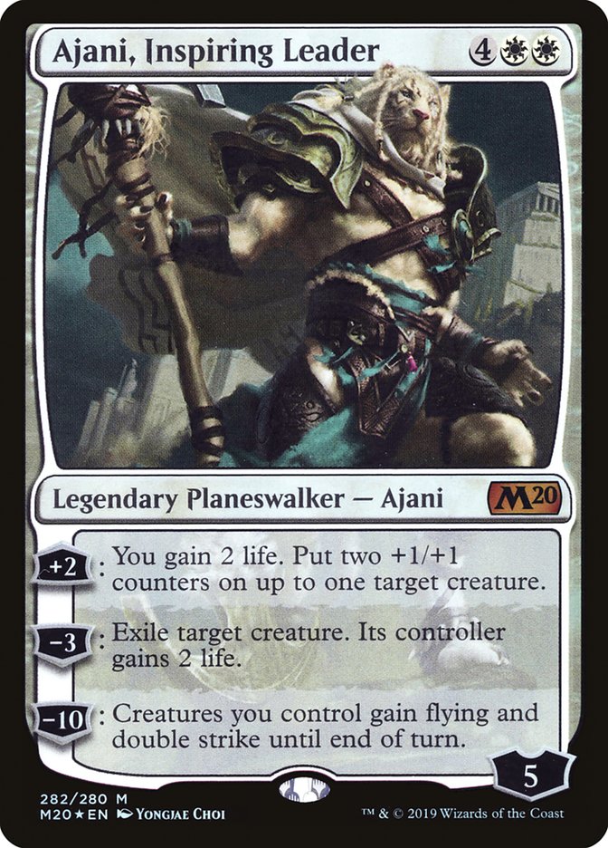 Ajani, Inspiring Leader - Foil