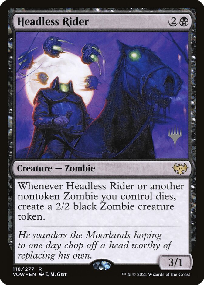 Headless Rider - Foil