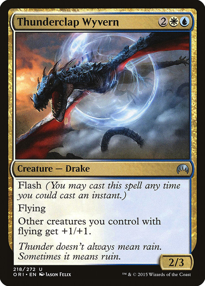 Thunderclap Wyvern - Foil