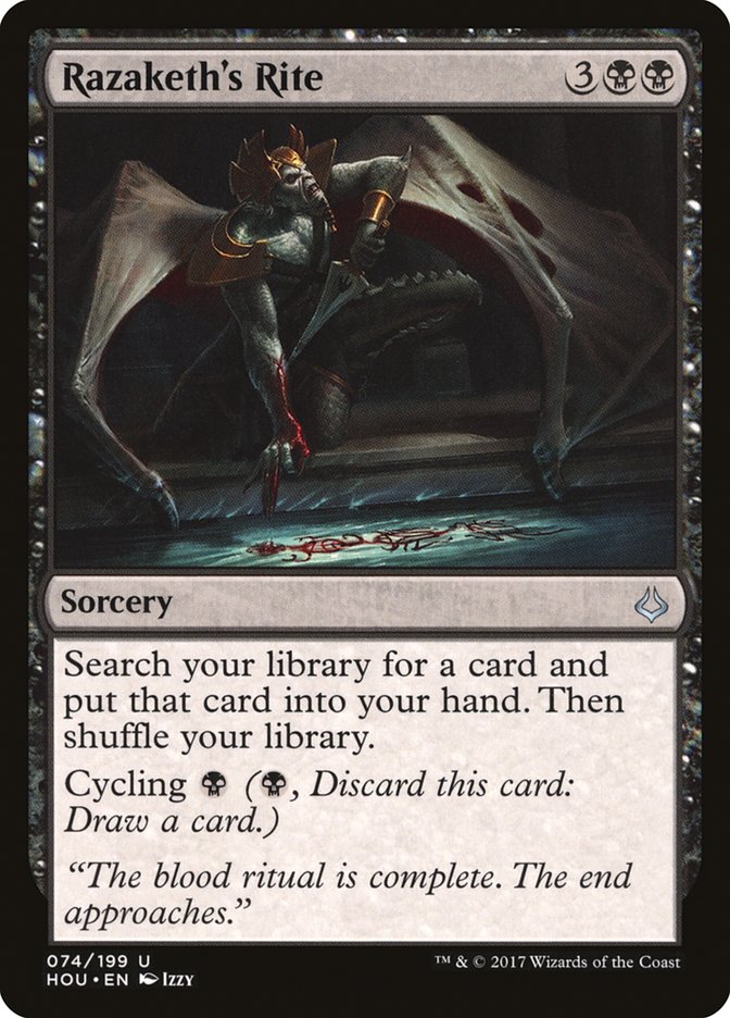 Razaketh's Rite - Foil