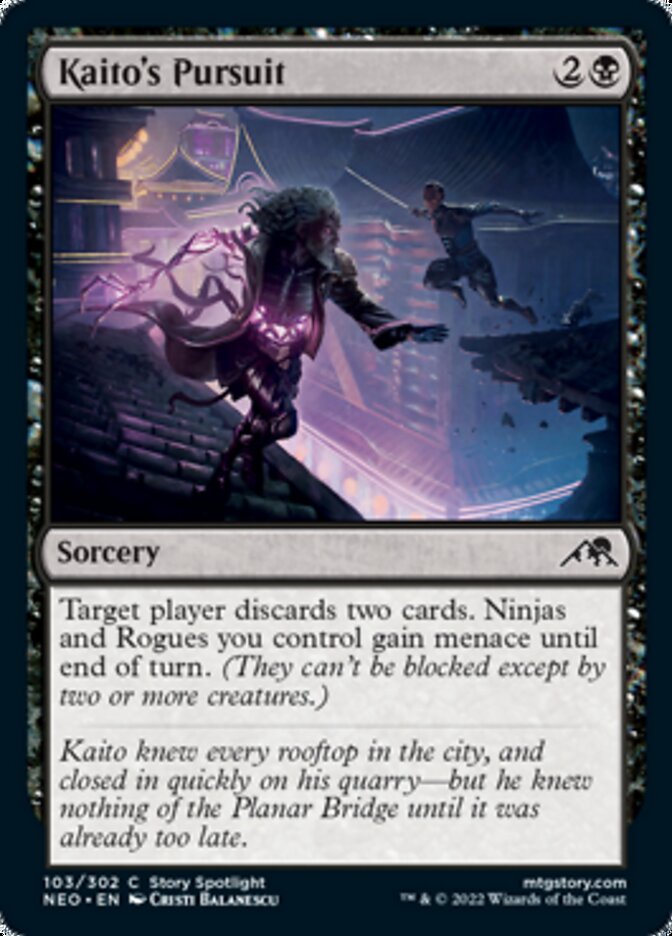 Kaito's Pursuit - Foil
