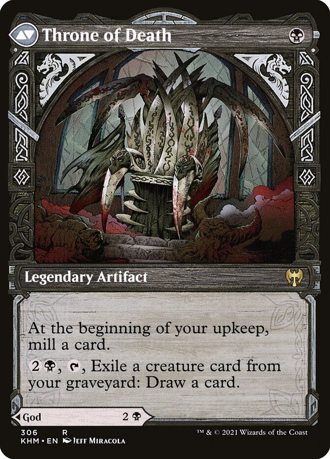 Egon, God of Death // Throne of Death - Foil