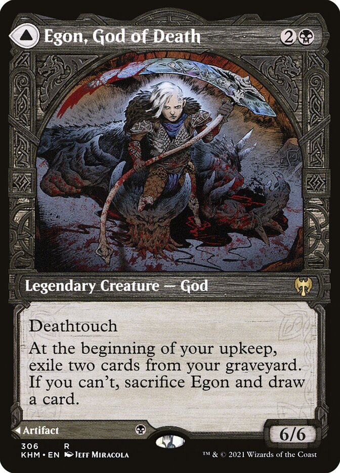 Egon, God of Death // Throne of Death - Foil
