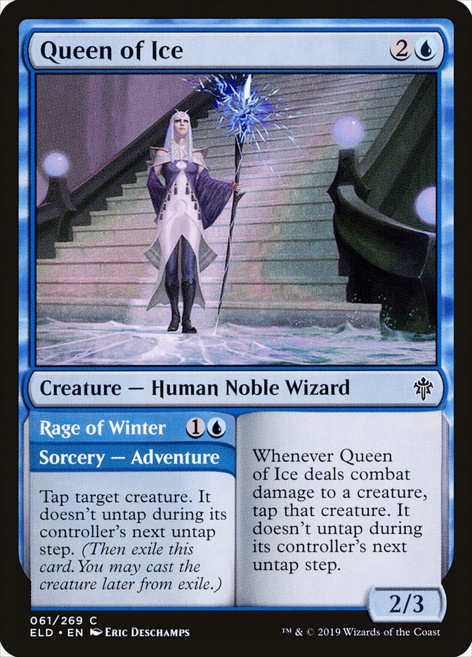 Queen of Ice // Rage of Winter - Foil