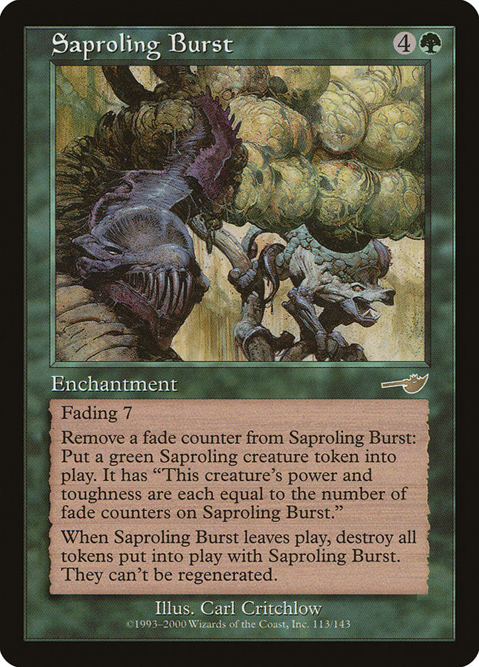 Saproling Burst - Foil