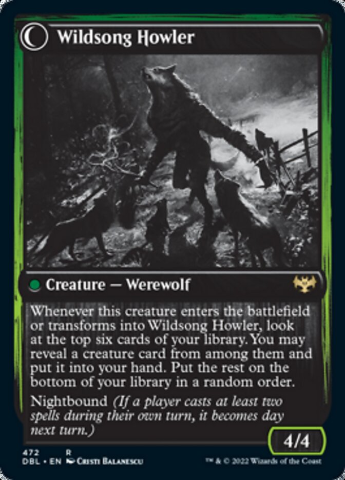 Howlpack Piper // Wildsong Howler - Foil