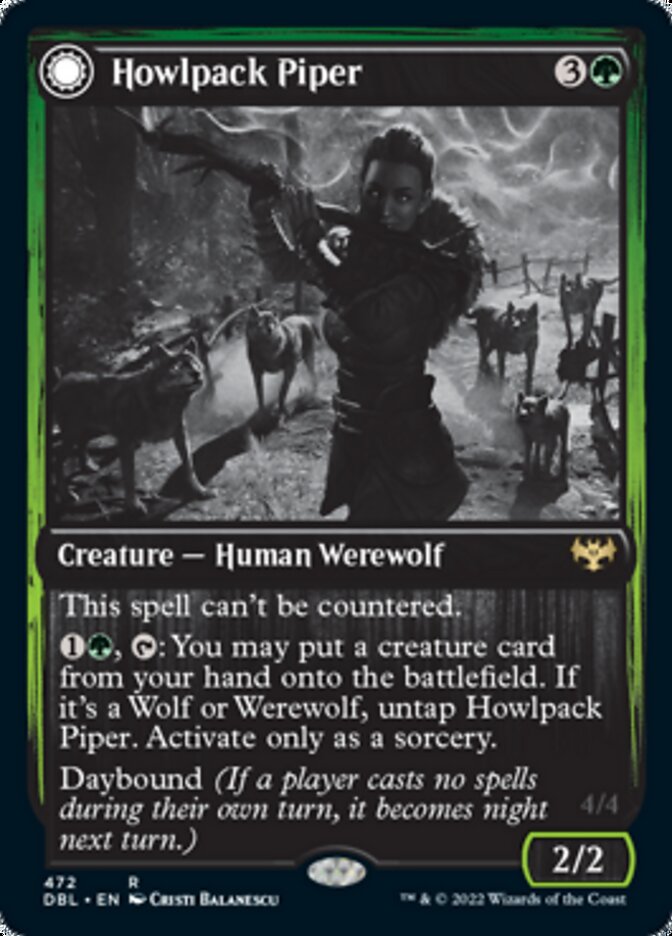 Howlpack Piper // Wildsong Howler - Foil