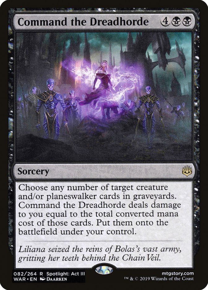 Command the Dreadhorde - Foil