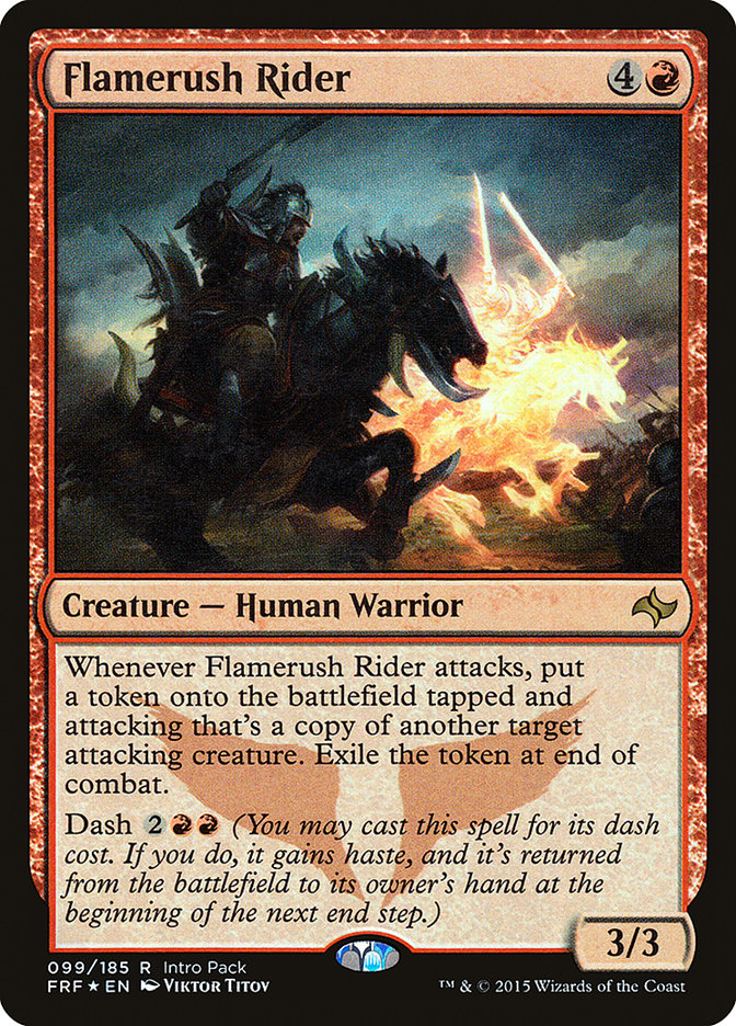 Flamerush Rider - Foil