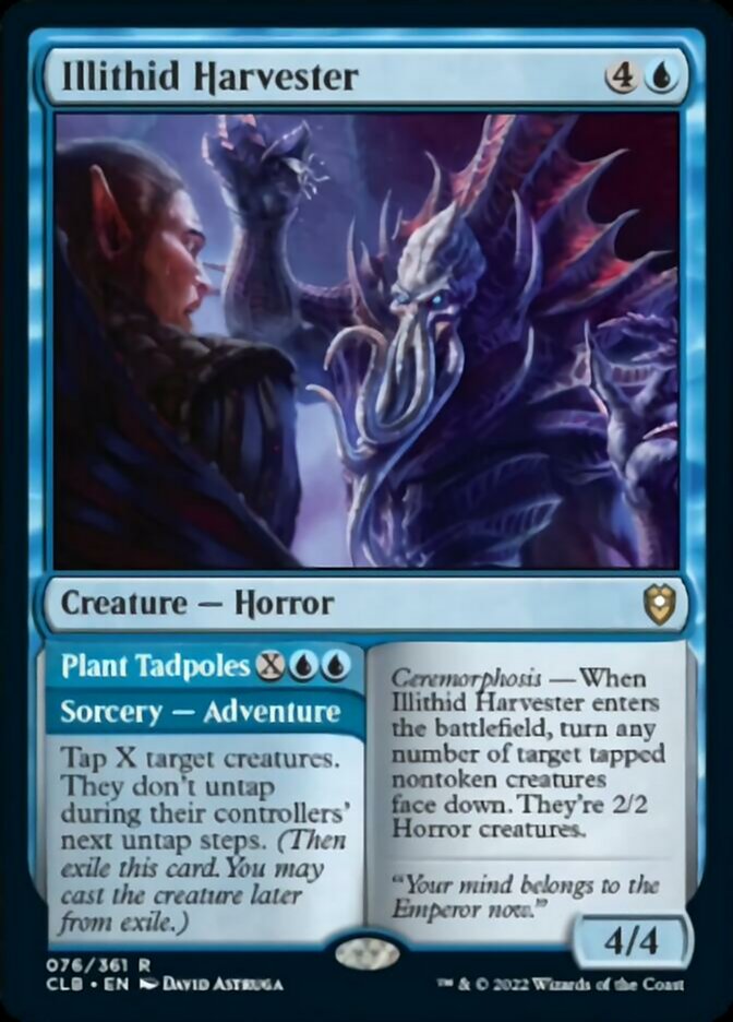 Illithid Harvester // Plant Tadpoles - Foil