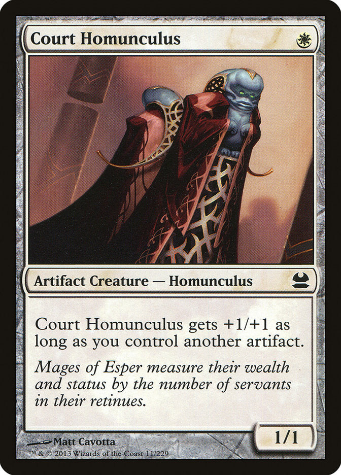 Court Homunculus - Foil