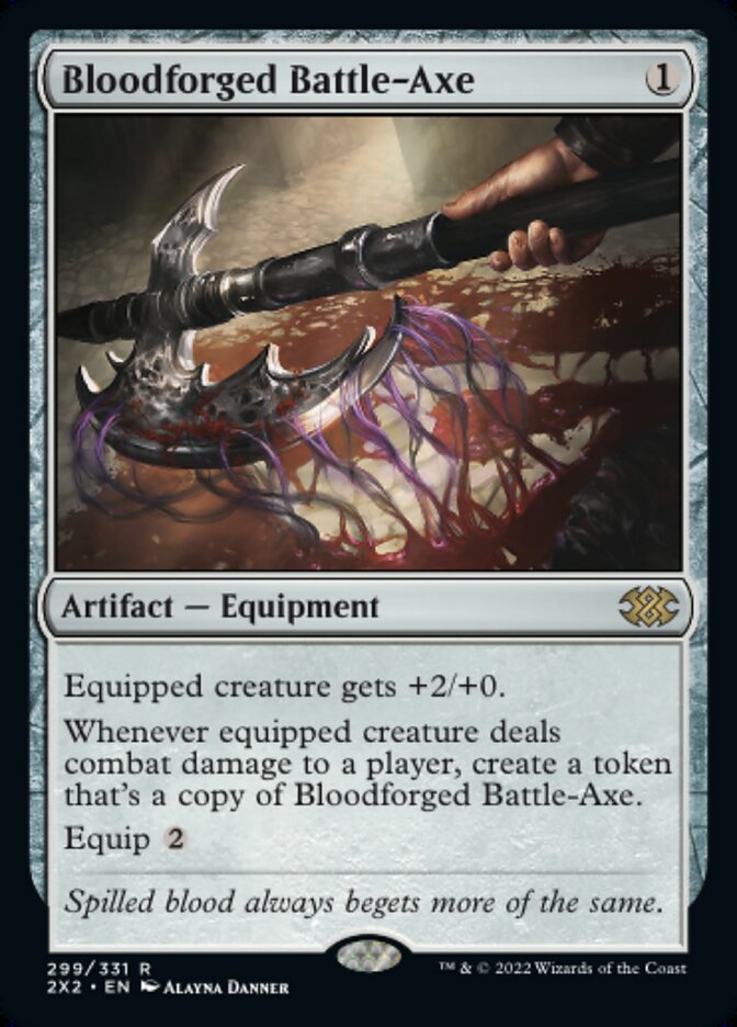 Bloodforged Battle-Axe - Foil