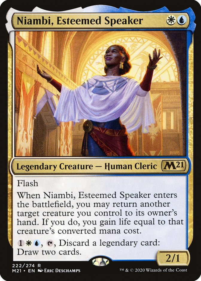 Niambi, Esteemed Speaker - Foil