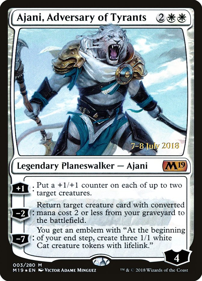 Ajani, Adversary of Tyrants - Foil