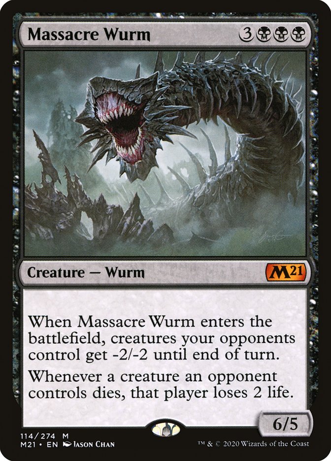 Massacre Wurm - Foil