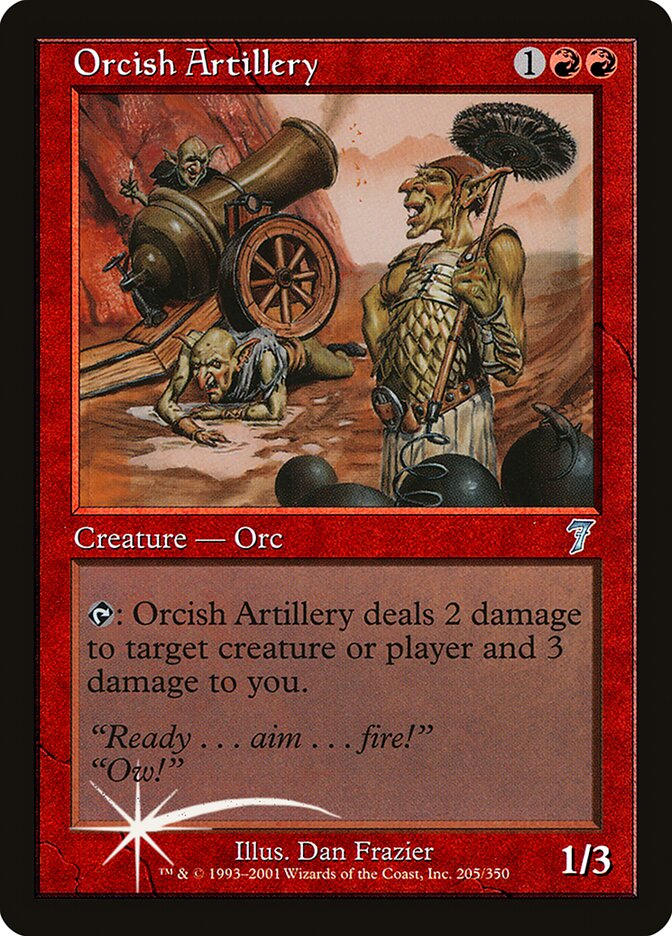 Orcish Artillery - Foil