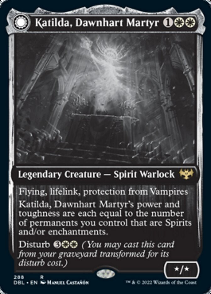 Katilda, Dawnhart Martyr // Katilda's Rising Dawn - Foil