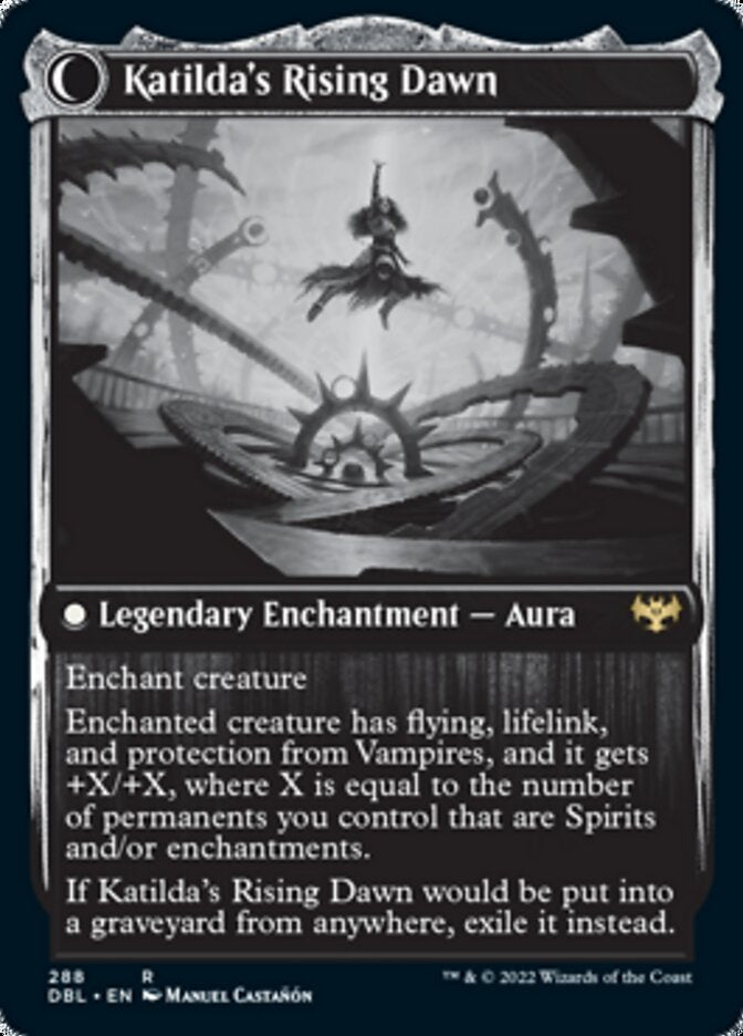 Katilda, Dawnhart Martyr // Katilda's Rising Dawn - Foil