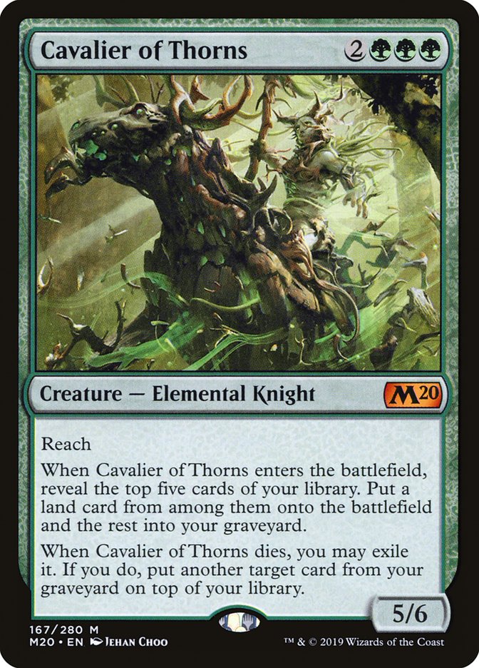 Cavalier of Thorns - Foil