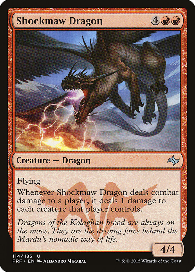 Shockmaw Dragon - Foil