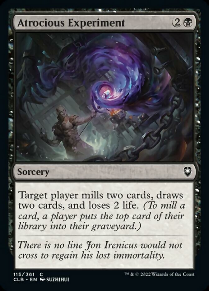 Atrocious Experiment - Foil