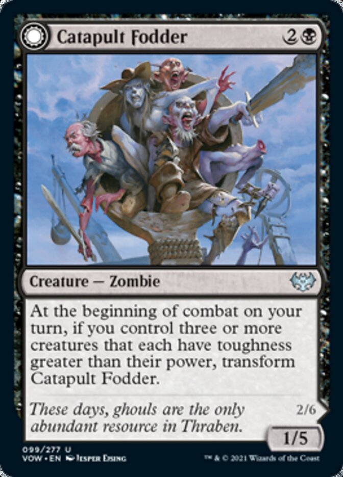 Catapult Fodder // Catapult Captain - Foil
