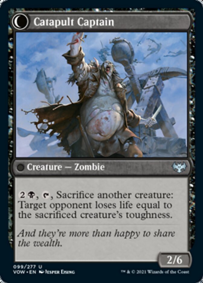 Catapult Fodder // Catapult Captain - Foil