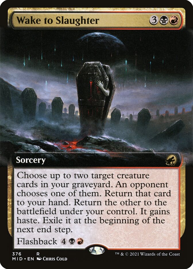 Wake to Slaughter - Foil